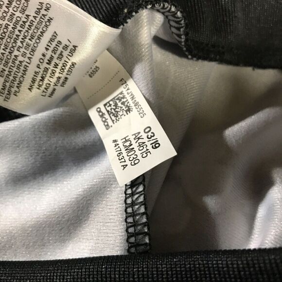 Adidas Girls Floral Tricot Jogger Pants Sz Large 14 Style AK4615 Print Black - Picture 5 of 7